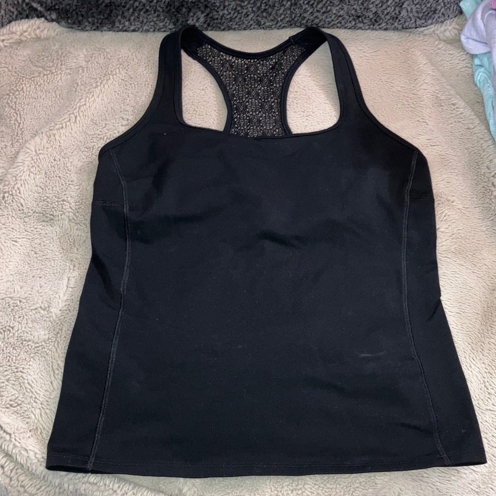 🎉4 for $20 GapBody Lace Racerback Tank Top, Medium